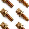 Caltric Exhaust Bolt Kit for Polaris Rzr-2