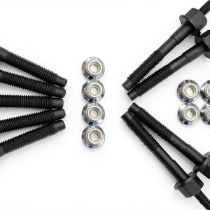 Forlevlaep Stainless Steel Exhaust Manifold Hardware Bolt-0