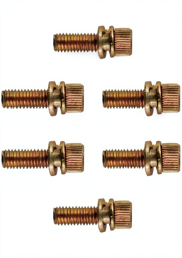Caltric Exhaust Bolt Kit for Polaris Rzr-6
