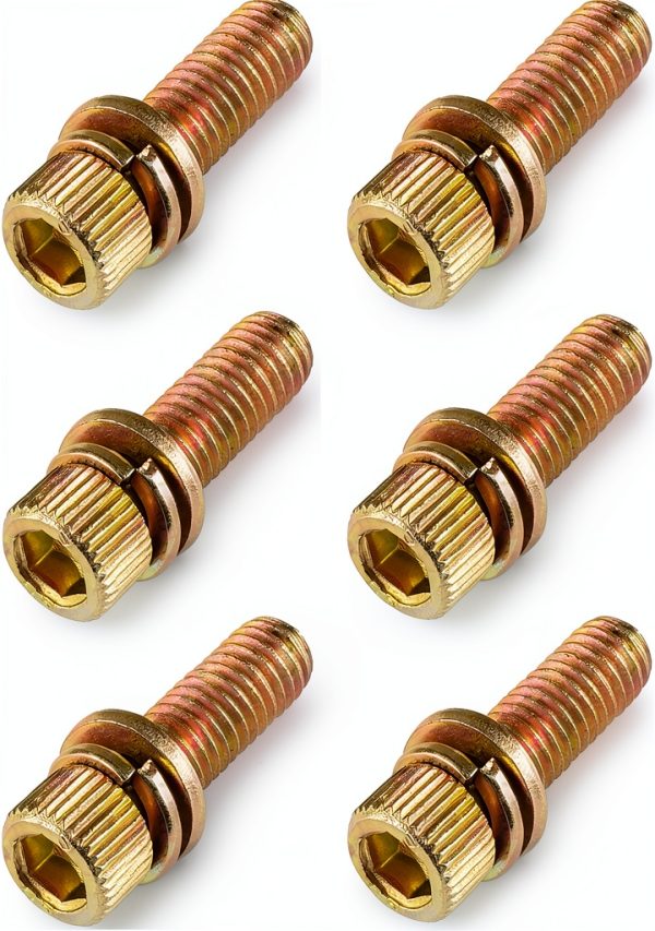 Caltric Exhaust Bolt Kit for Polaris Rzr-0
