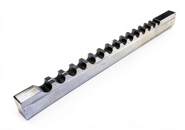 HHIP 2006-1024 3/16 Inch C HSS Keyway Broach with 1 Shim-0