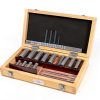 Keyway Broach Kit by FALUSHAN Metric Size HSS 22pcs Set-4