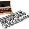 Keyway Broach Kit by FALUSHAN Metric Size HSS 22pcs Set-3