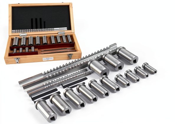 Keyway Broach Kit by FALUSHAN Metric Size HSS 22pcs Set-3