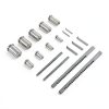 Keyway Broach Set, 18 Piece Broach Set HSS Industrial Tools 1/8" 3/16" 1/4" 3/8" Metalworking Cut Tool Set Broaching Cutter Bushing Shim Set with 4 Broaches Teeth Cutting Tools for Lathe-6