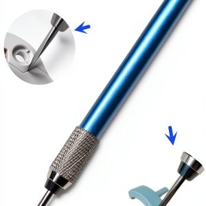 ANSAI Triangular Tungsten Steel Blade Broach Hand Sharpened Anti Rust-0