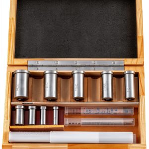 Keyway Broach Set Betteri 18‑Piece HSS Kit 1/8" B to 3/8" C with Case-0
