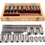 Keyway Broach Kit by FALUSHAN Metric Size HSS 22pcs Set-0