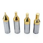 CT08 HSS-Tin Rotary Broach Punching Cutter Tool 8mm Shank Inner Hexagon for Steel(CT08-H9.0mm)-0