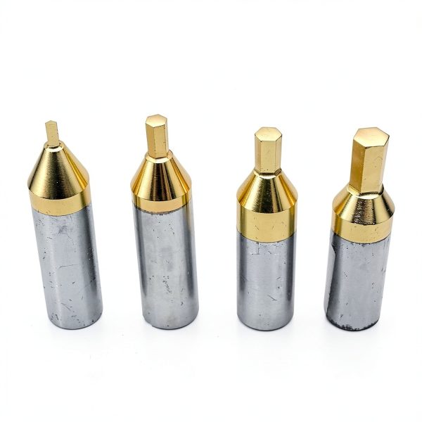 CT08 HSS-Tin Rotary Broach Punching Cutter Tool 8mm Shank Inner Hexagon for Steel(CT08-H9.0mm)-0