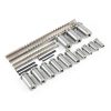 Keyway Broach Set 22PCS by BIXIBIN – HSS Collared Bushing Shim Kit-5