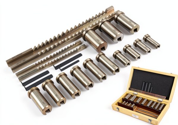 Keyway Broach Kit by FALUSHAN Metric Size HSS 22pcs Set-2