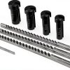 Accusize Tools No.00 HSS Keyway Broach Set Fitted Wooden Box-4