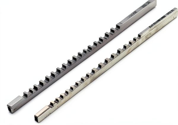Accusize No 60 Metric HSS Keyway Broach Set in Fitted Box-8