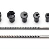 Accusize Tools No.00 HSS Keyway Broach Set Fitted Wooden Box-3