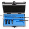 Accusize No 60 Metric HSS Keyway Broach Set in Fitted Box-1
