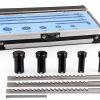 Accusize Tools No.00 HSS Keyway Broach Set Fitted Wooden Box-2