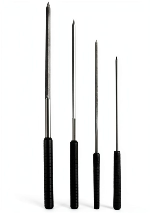 Large Cutting Broaches Set of 6 0.80-2.30mm PMC Supplies BRO-0001-0
