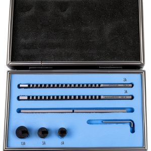 Accusize No 60 Metric HSS Keyway Broach Set in Fitted Box-0
