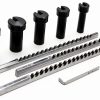 Accusize Tools No.00 HSS Keyway Broach Set Fitted Wooden Box-5