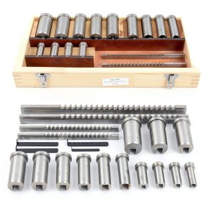 Keyway Broach Kit DYRABREST 22-Piece Set with Bushings & Gaskets-0