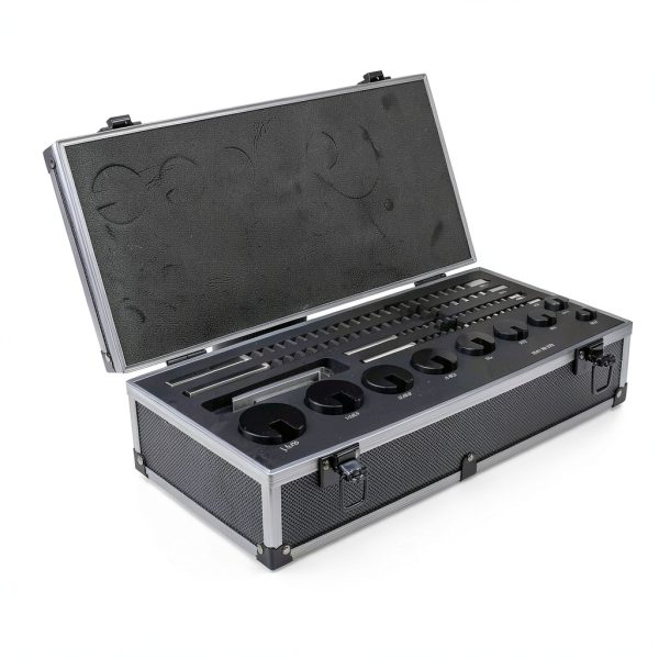 Keyway Broach Set Jerax No.10 Industrial Tools 18 Piece HSS Steel Kit-0